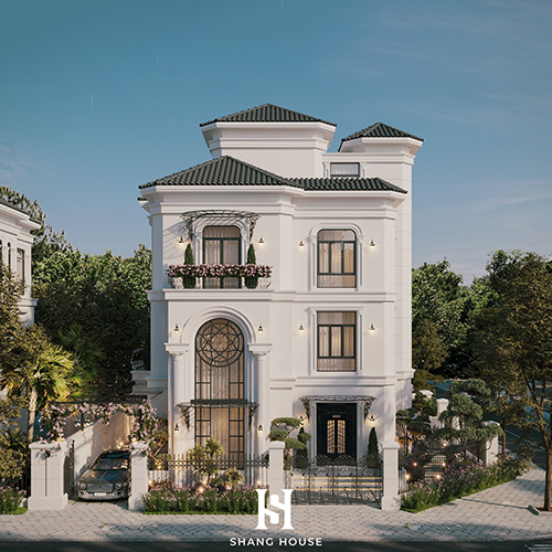 THIẾT KẾ KIẾN TRÚC BIỆT THỰ NGỌC TRAI VINHOMES OCEANPARK