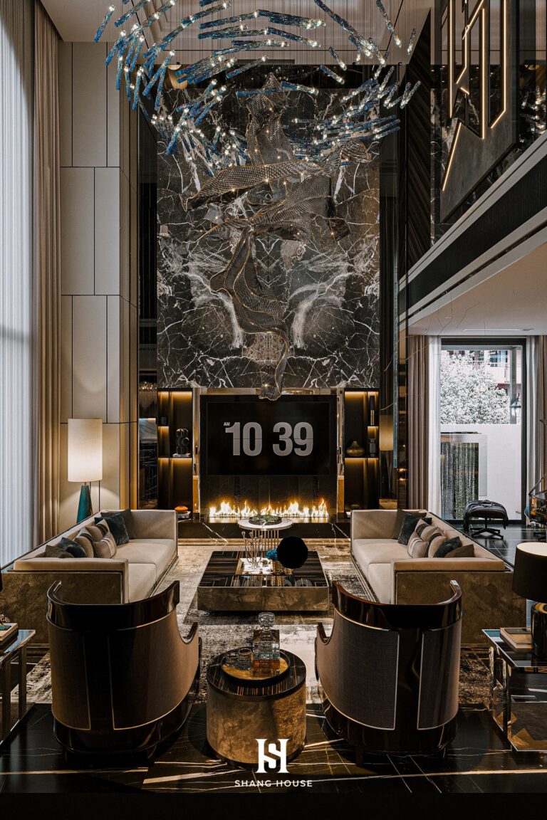 THIẾT KẾ NỘI THẤT BIỆT THỰ NGỌC TRAI VINHOMES OCEANPARK